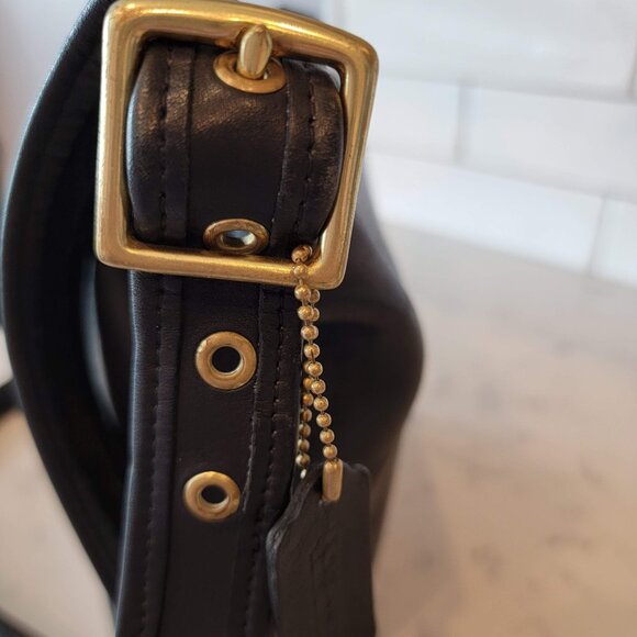 Coach Slim Duffle Bag (Black) - Original Vintage Bag - Picture 2 of 11